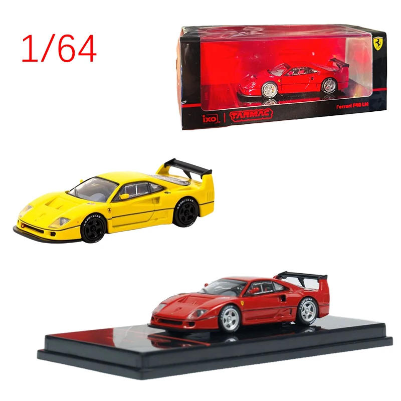 

TW Diecast Model Car 1:64 Ferrari F40 LM Red Alloy Model Car Ferrari Play Vehicles Toys for Boys Original Box