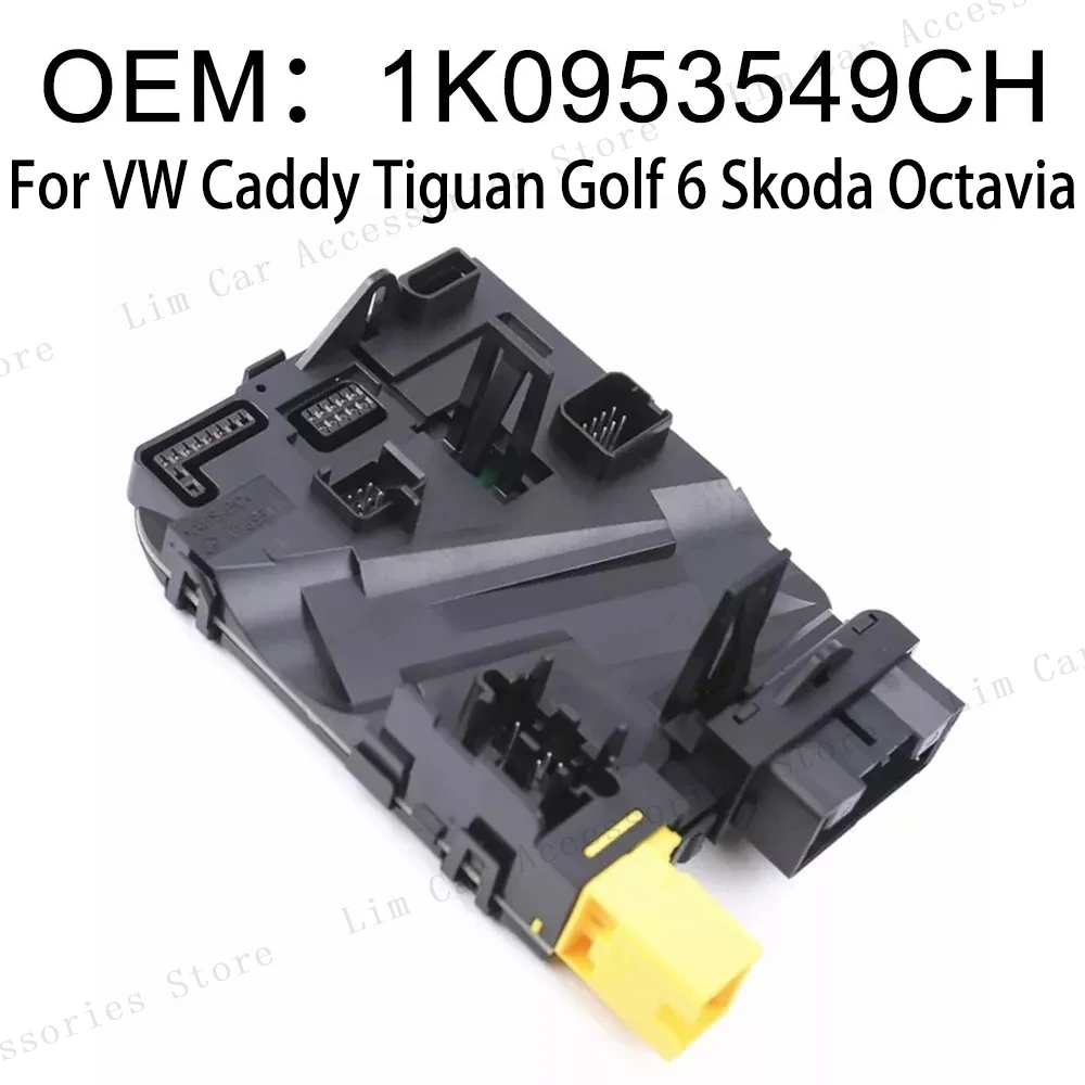 For VW Caddy Tiguan Golf 6 Skoda Genuine Octavia Multifunction Cruise Control System Steering Wheel Module 1K0953549CH