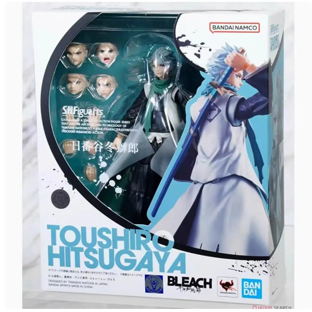 Original Bandai SHF Bleach Thousand-Year Blood War Hitsugaya Toshiro Actionfigur Spot-Geschenkkollektion