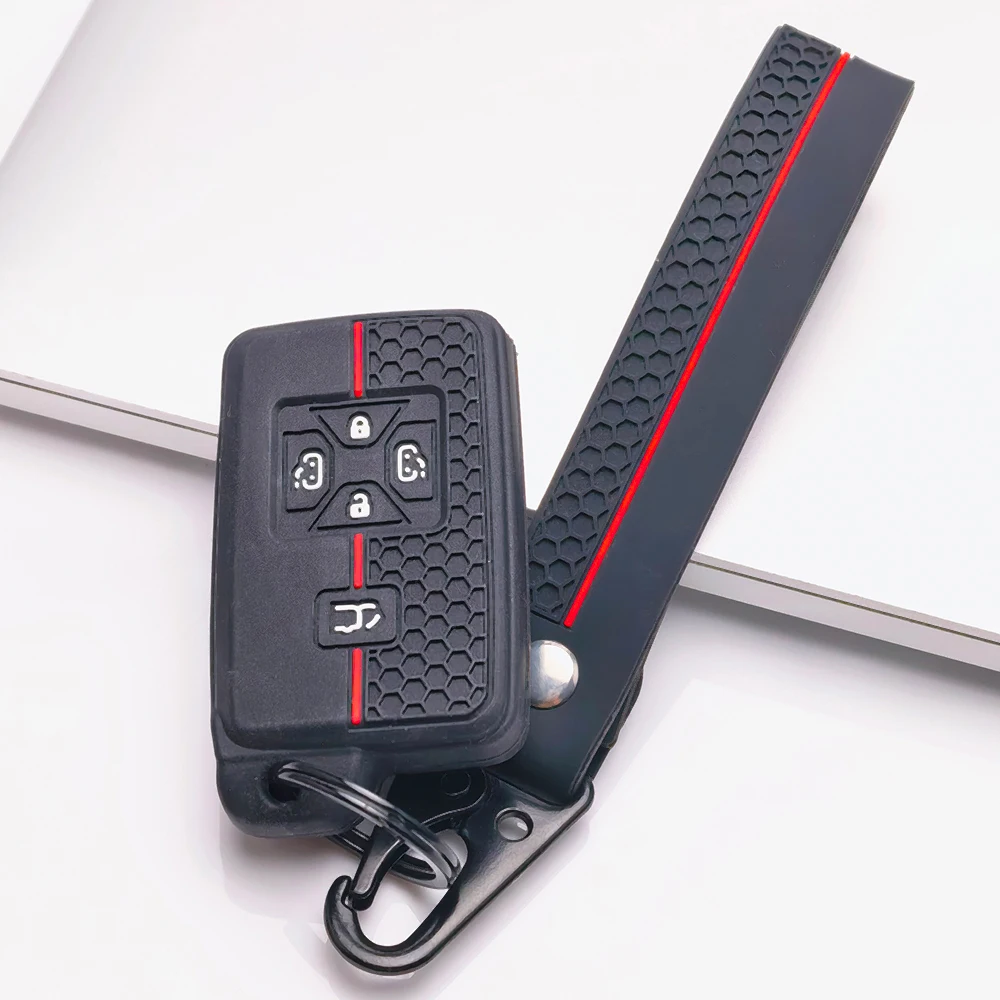 For Toyota Alphard Vellfire Previa Estima Isis Noah Voxy Textured Remote Key Case With Swivel Clip Non Slip Grip