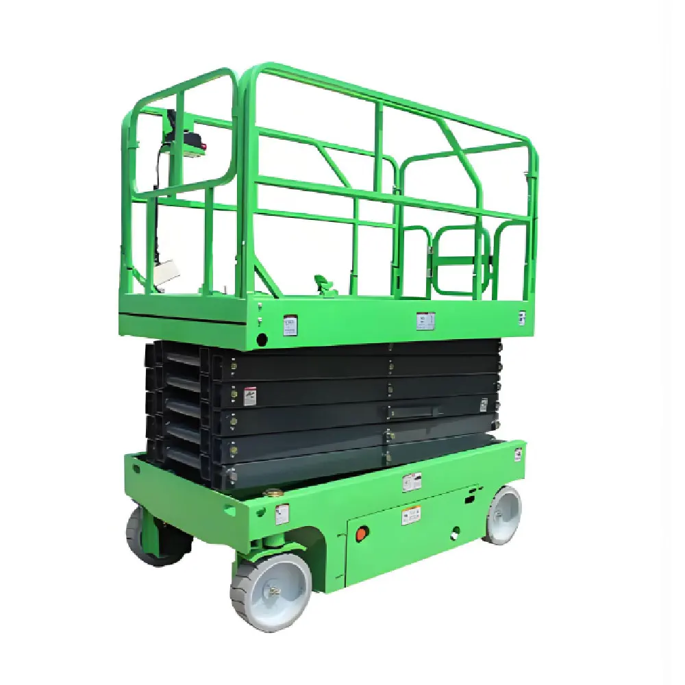 Electric Vertical Lifting Platform, Hydraulic Scissor Boom Lift & Mobile Scissor Lift for High-Altitude Work view 4