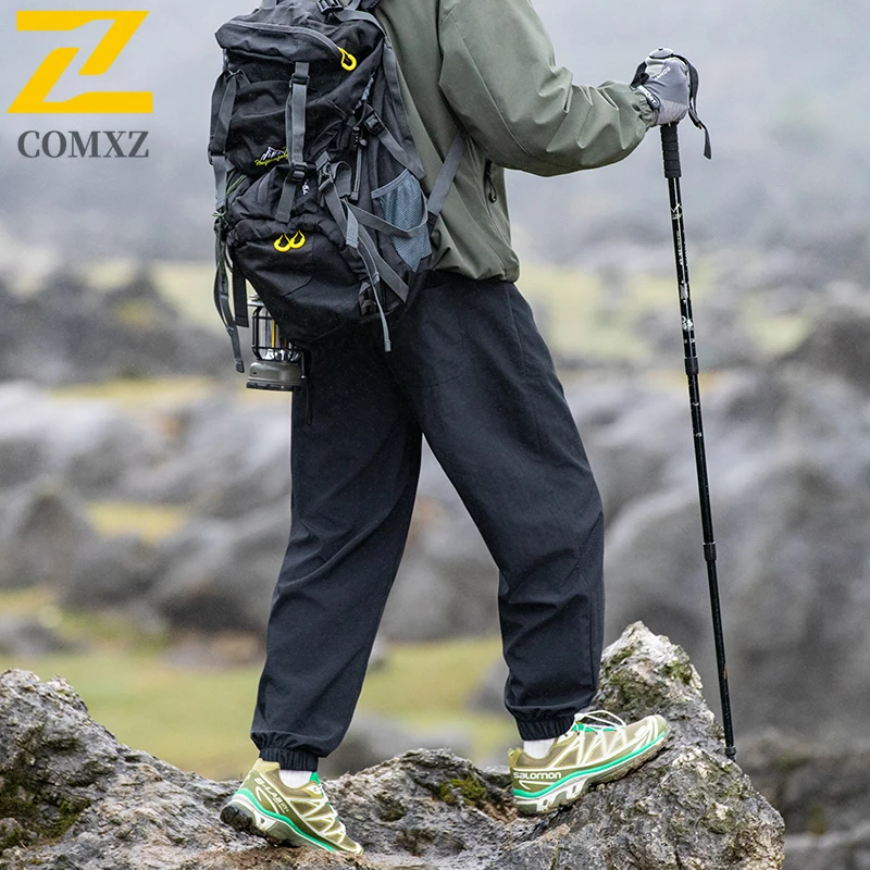 Men's Cargo Trousers 2025 New Autumn Relaxed Street Workwear Trousers Utility Camping Adventure Comfort Breathable Pants