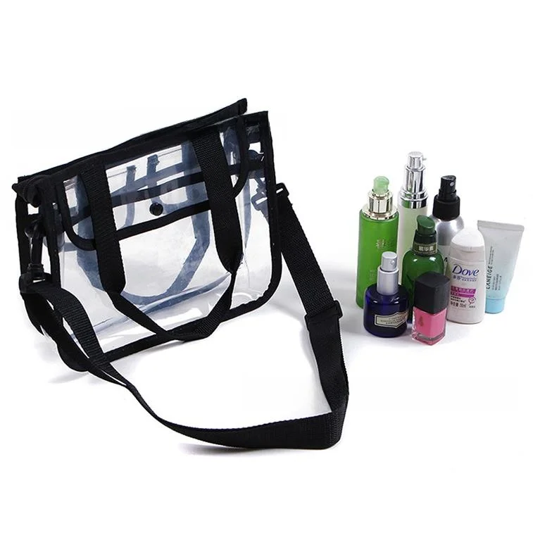 

Portable EVA Swimming Bag Cosmetic Storage Pouch Travel Toiletry Bag Handheld Beach Bag Transparent Organizer for Water Activ...