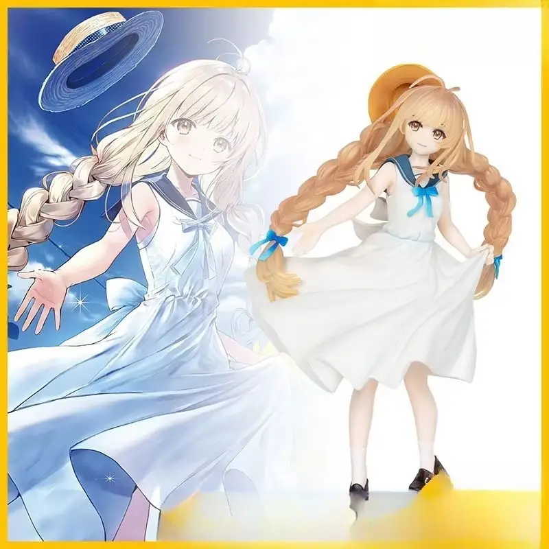 

Beautiful Girl Shiina Mahiru next Door Angel Anime Figure - Hand-Made Sailor Style Doll Collectible for Anime Cartoon Lovers