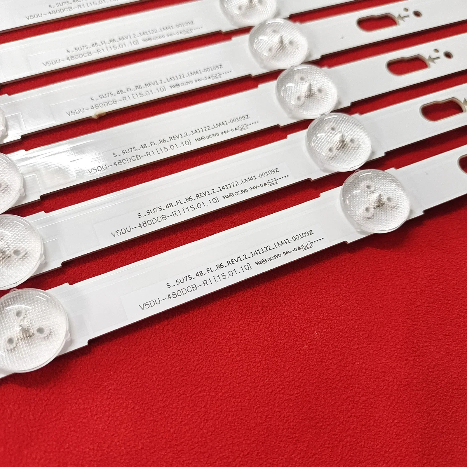 Tira CONDUZIDA para ue48ju6400 UE48JU6410 UE48JU6470 UE48JU7090 UE48JU7000U UE48JU6000 UE48JU7500 UE48JU7800 UE48JU6500 UE48JU5900