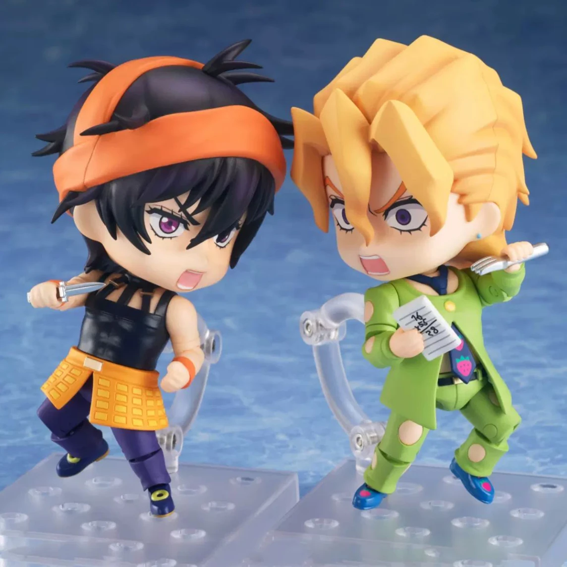 10cm JOJO's Bizarre Adventure 1684 Narancia Ghirga 1685 Pannacotta Fugo The Golden Wind Action Figure PVC Toys Collection Anime