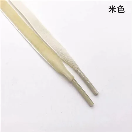 1 Pair Single-side Velvet Surface Shoelaces Width 1cm Length 80/100/120/160CM Red Black Sports Casual Shoes Laces