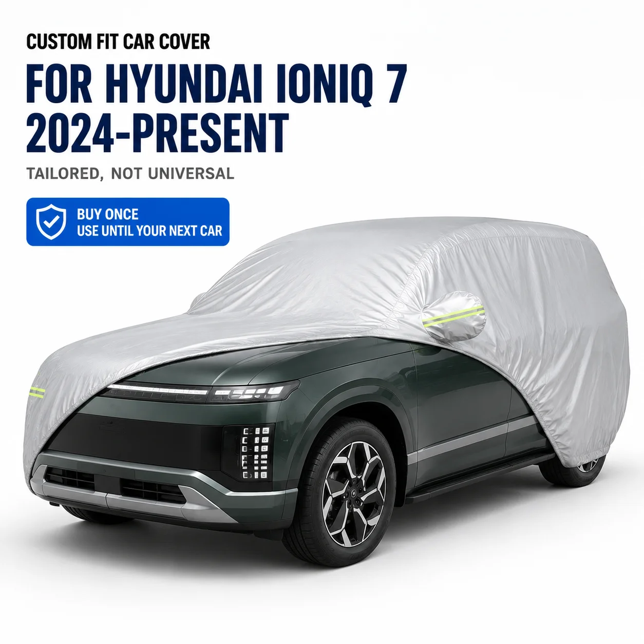 For Hyundai Ioniq 7 2024-Present Exterior Car Cover Custom Fit Car Sun Protector Waterproof Dustproof Car Outdoor Protection