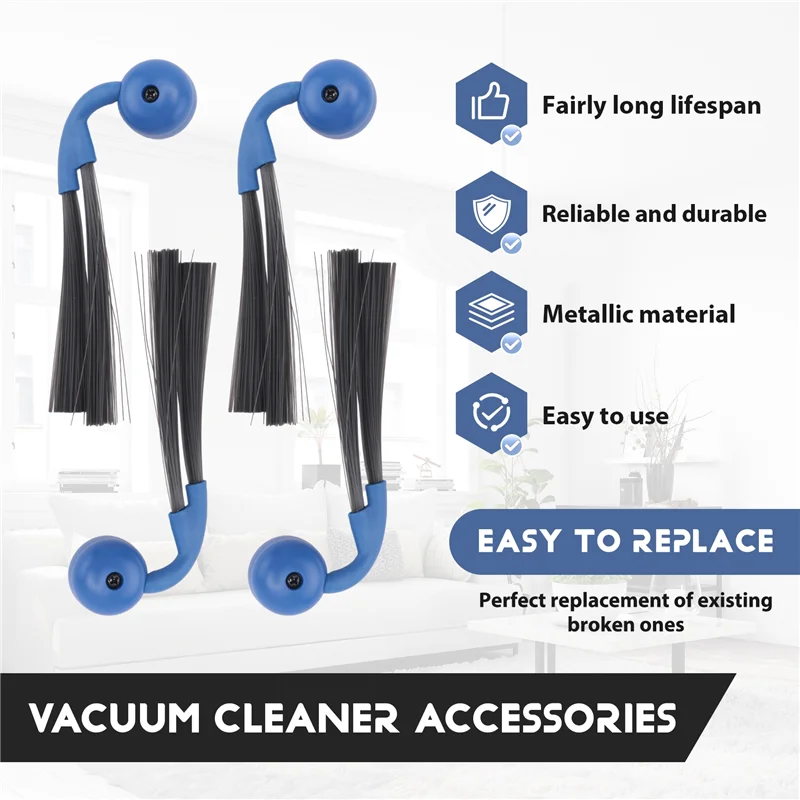 -ABJZ فرشاة جانبية لقطع غيار المكنسة الكهربائية Ecovacs Deebot X9 Pro Omni/ X9 Pro