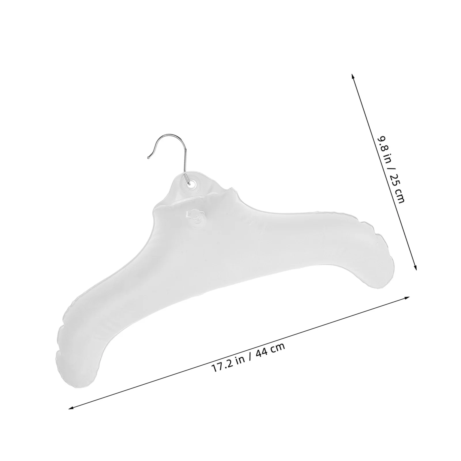 2 pezzi grucce gonfiabili da viaggio pieghevoli portatili stendibiancheria gancio in metallo salvaspazio organizer per lavanderia casa