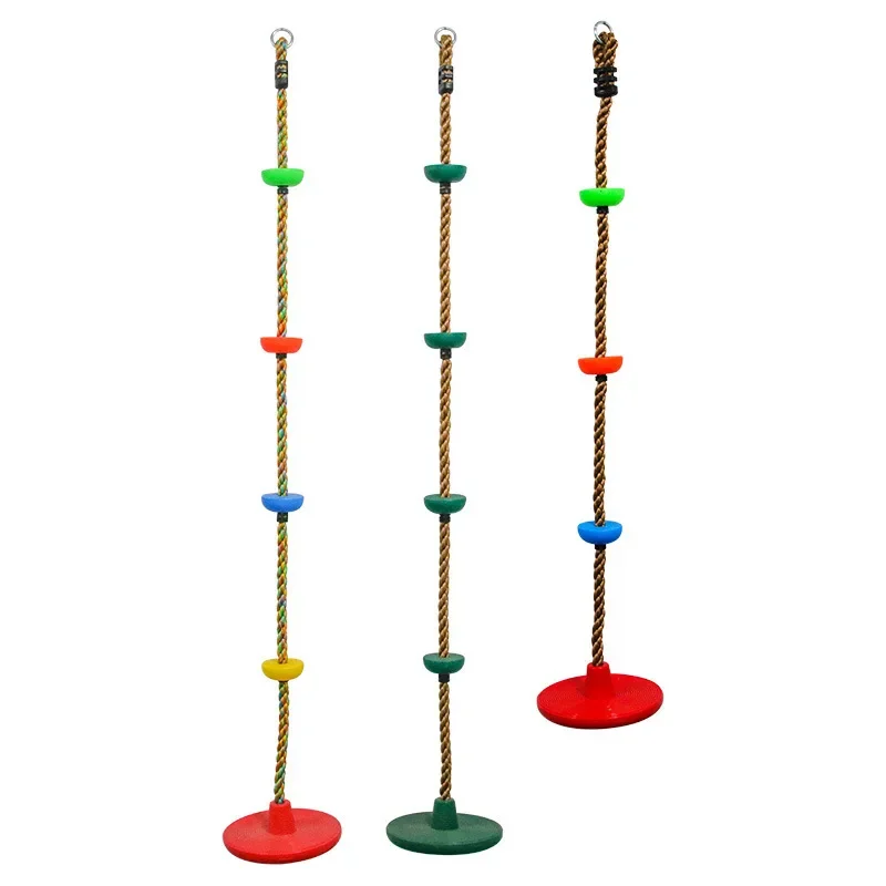 

Outdoor children's toys Plastic fitness disc Swing rope ladder Climbing rope Walking flat with swing toy