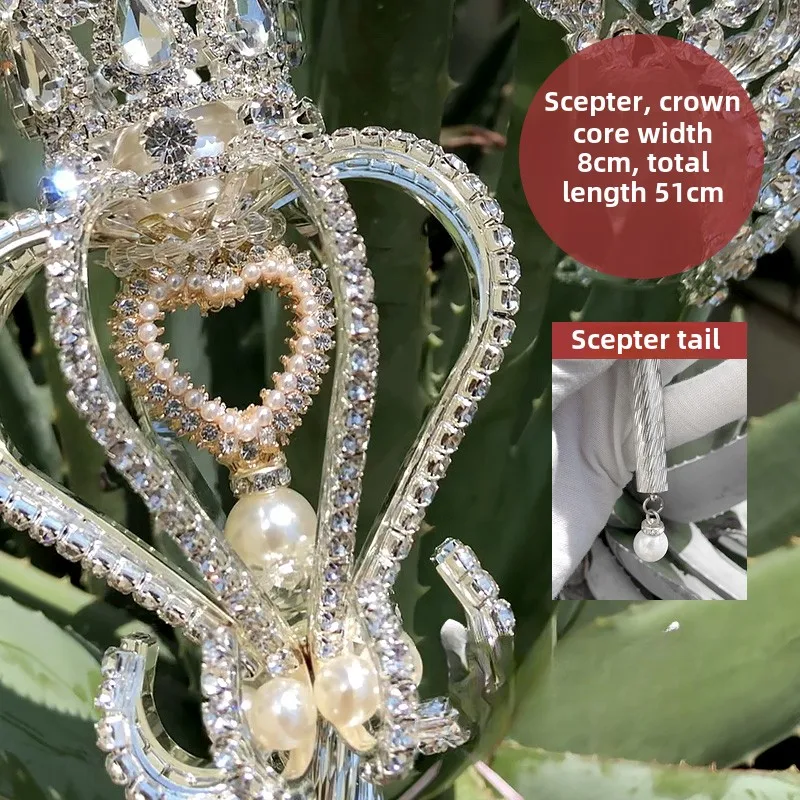 Crystal Love Cane Scepter Zauberstab