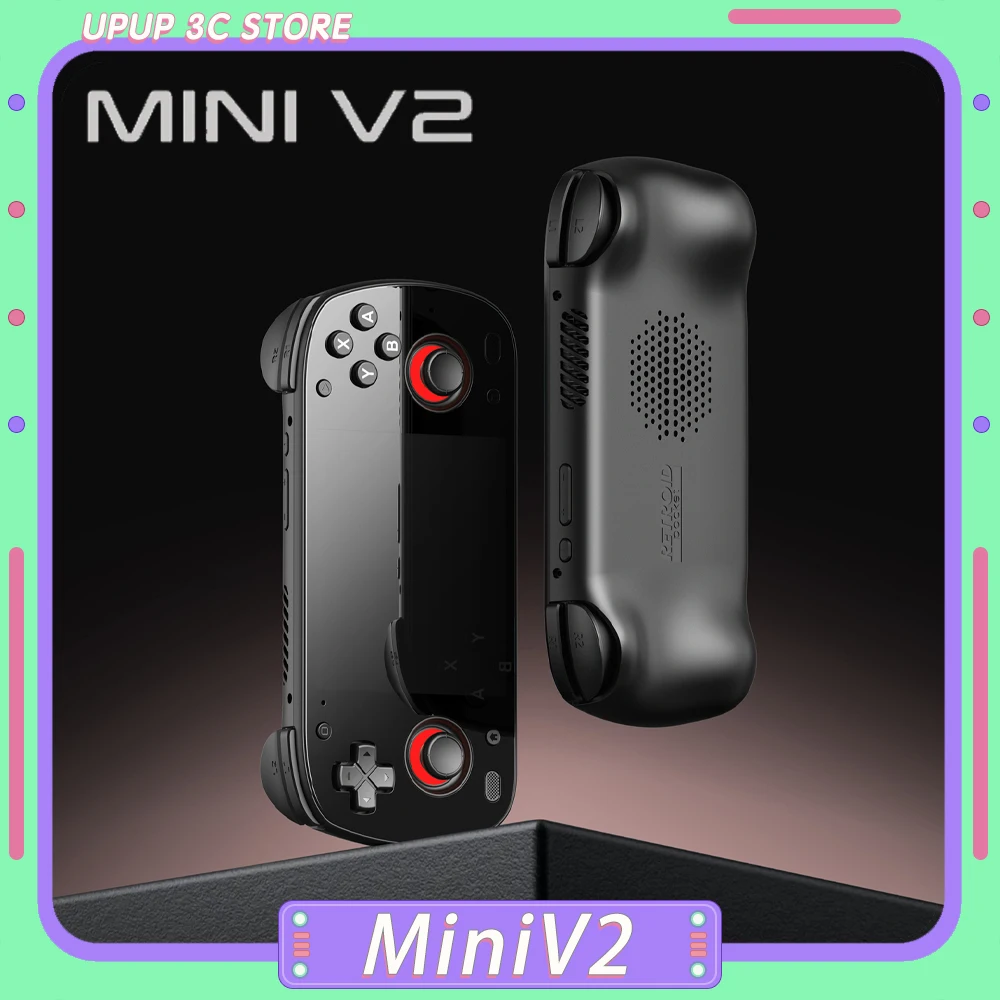 

Retroid Pocket MiniV2 SD865 3.92Inch 8:7 OLED Screen Android Gaming Console Wi-Fi6 Bluetooth 5.1 Active Cool Portable Console