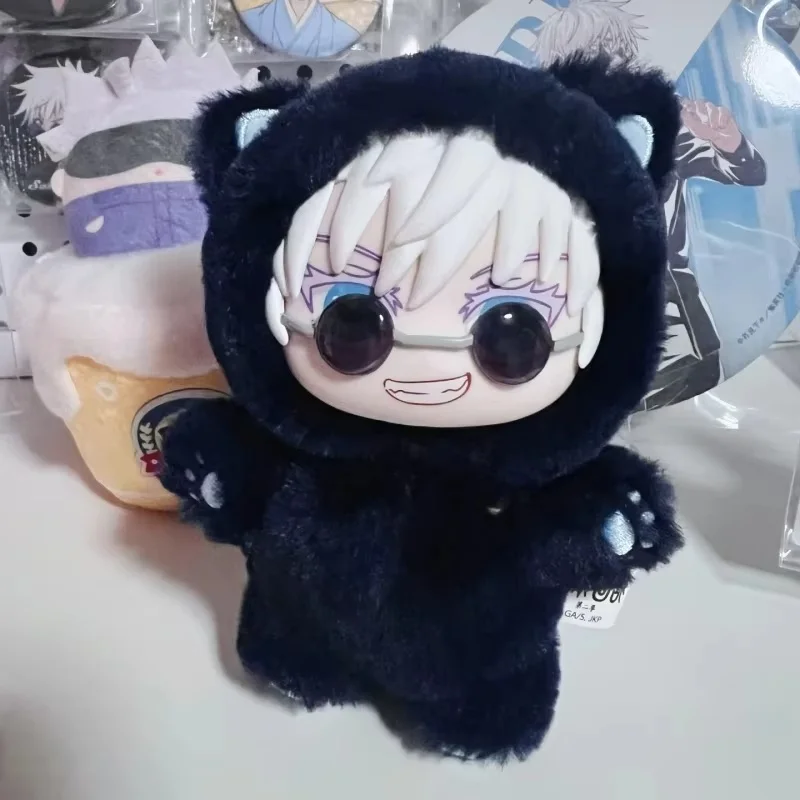 

Kawaii Jujutsu Kaisen 2 Cat Ear Plushie Series Blind Box Anime Figure - Mystery Room Decoration Collection Custom Gift for Kids