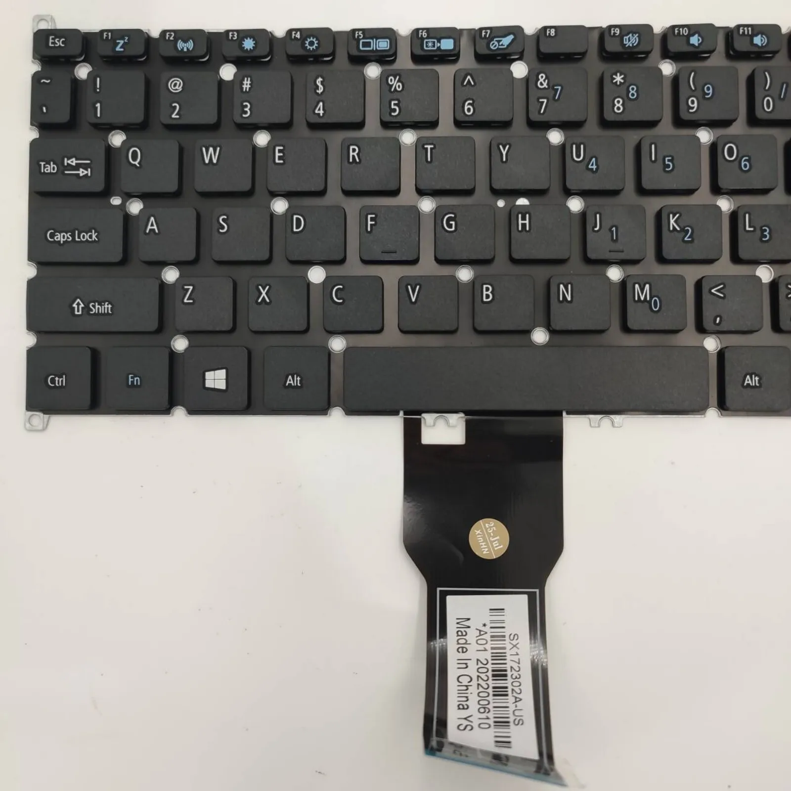 Laptop keyboard US Layout for Acer X40-53 X40-53G TMX40-51 X3310 X3410 X313 X314-51