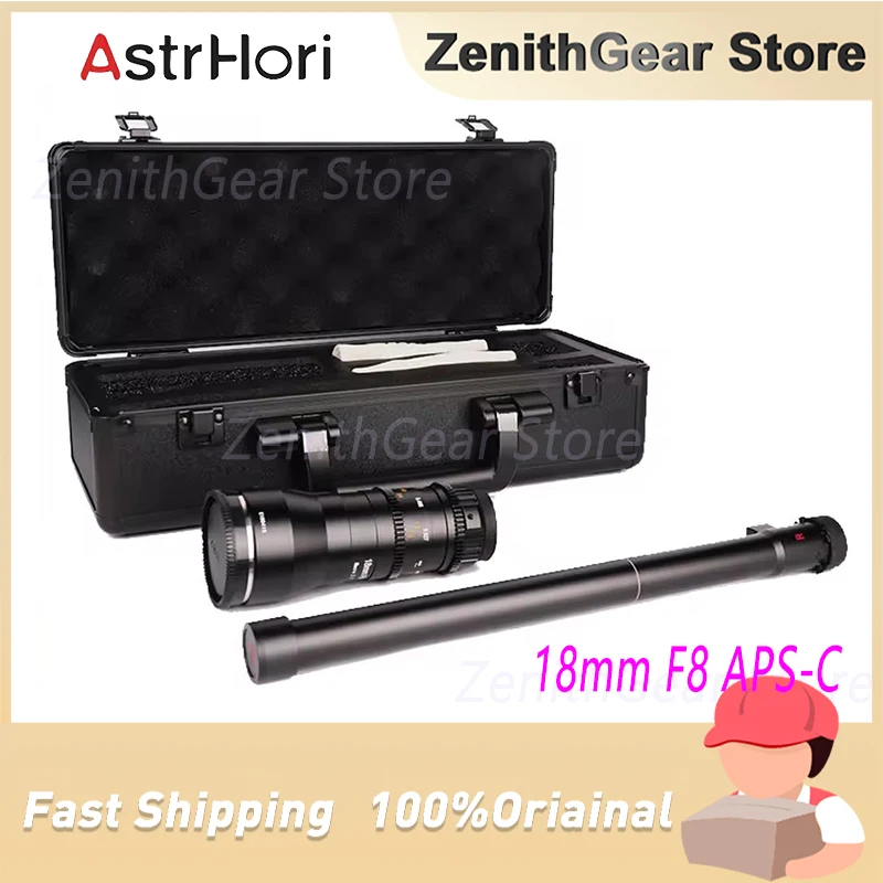 

AstrHori 18mm F8 APS-C Wide Angle 2X Macro Probe Lens for Sony E Fuji FX Canon EOS-R Leica L Lumix M43 Nikon Z Mount