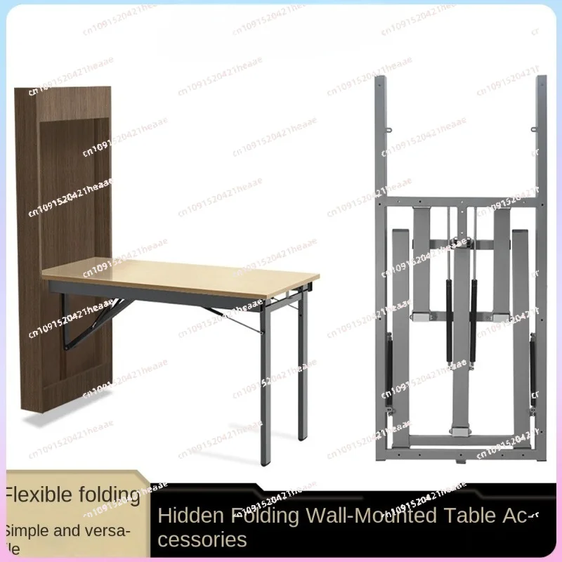 Suitable for Multi Function Furniture Hardware Fitting Transformer Convertible Table Wall Mounted Dining Folding Table Mechanism