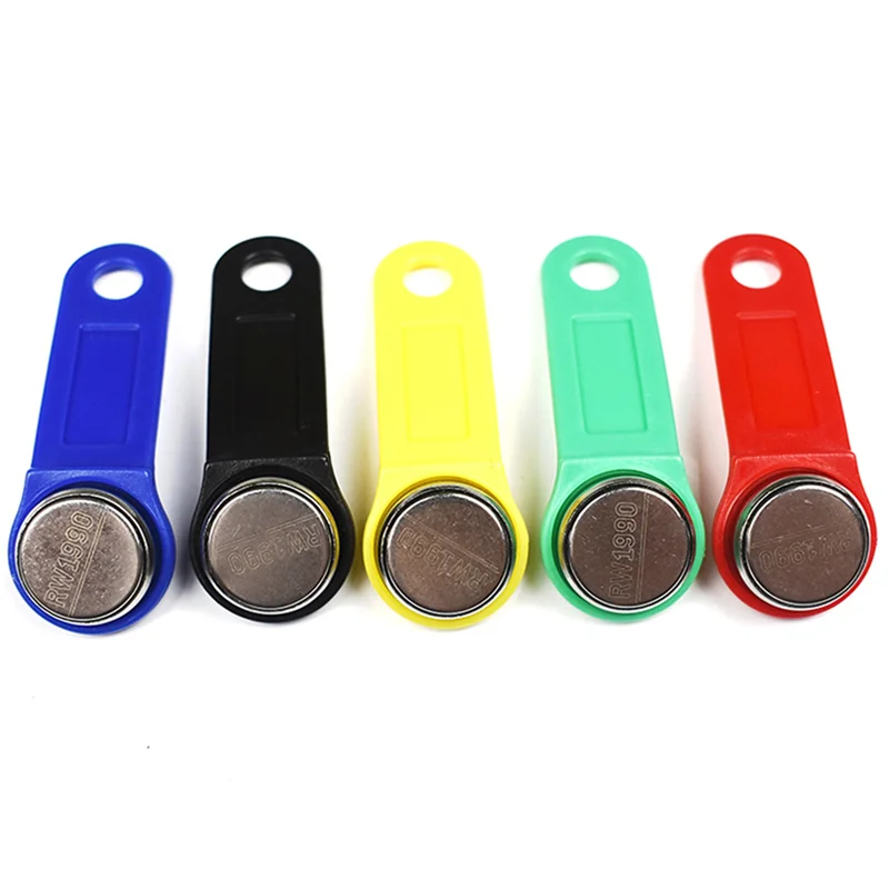 

ABJF-40 шт./лот перезаписываемый RFID контактный ключ памяти RW1990 Ibutton для копирования карт ключи для сауны Далласа карты