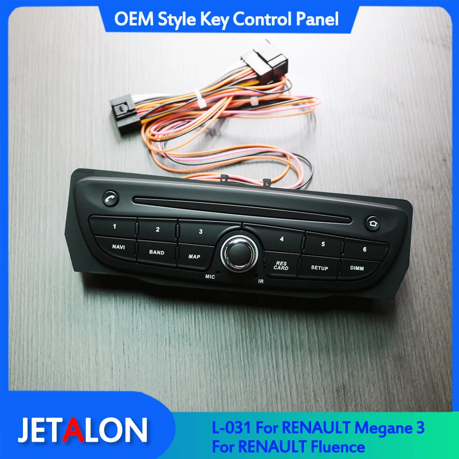 

Черная панель управления ключом в стиле OEM L-031 для RENAULT Megane 3 (2008-2014) и Renault Fluence (2013-2016) — аксессуар послепродажного обслуживания