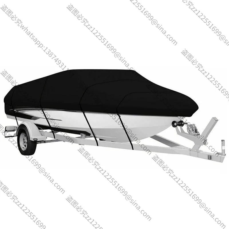 Suitable for Outdoor V-shaped Yachts Dust Cover Sunscreen Rain Cover Polyester Tuff 190T Hull Cover