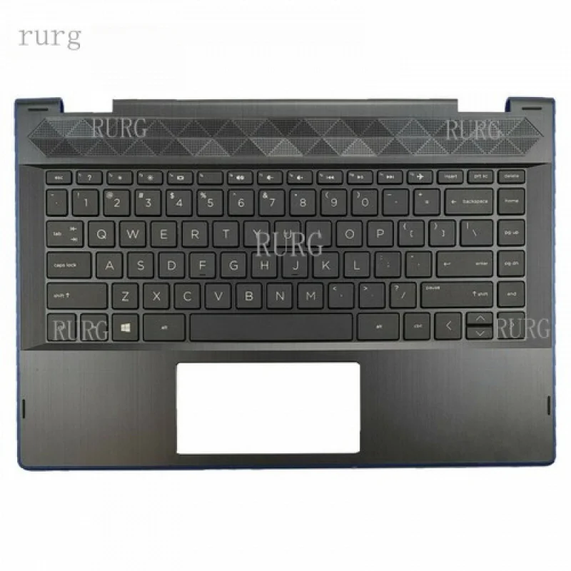 

L новый для HP Pavilion x360 14-CD 14m-cd0001dx верхний чехол с упором для рук L18947-001 Blue Edge