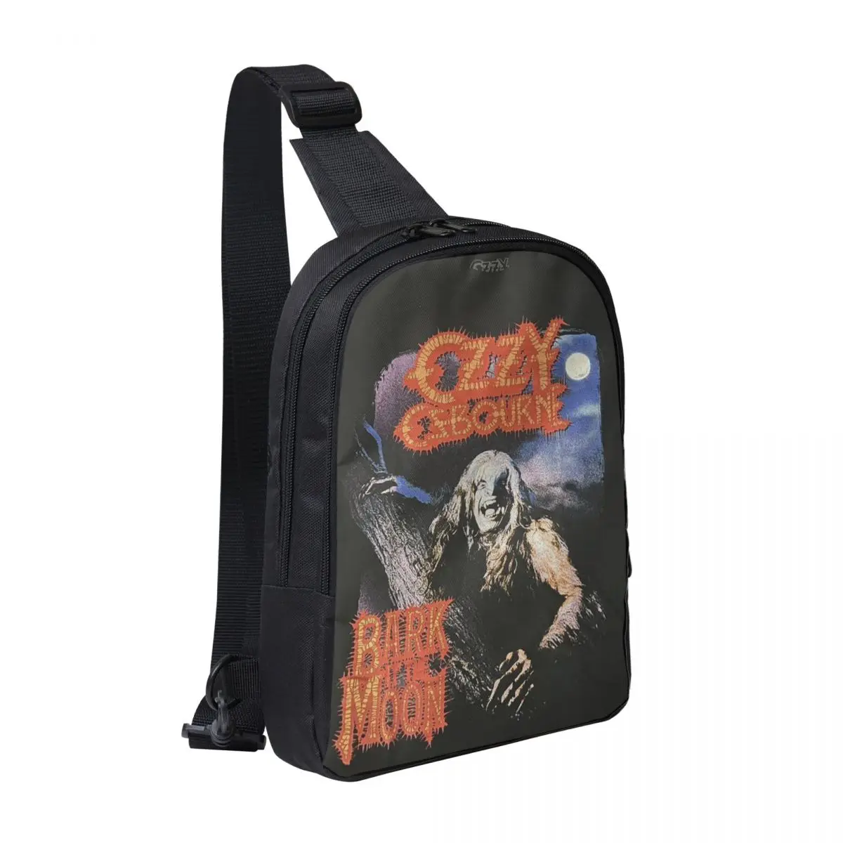 

Spencer's Men's Ozzy Osbourne Merch Chest Bag Men Sling Crossbody Backpack Chest Bag Traveling Hiking Daypack Shoulder Bag