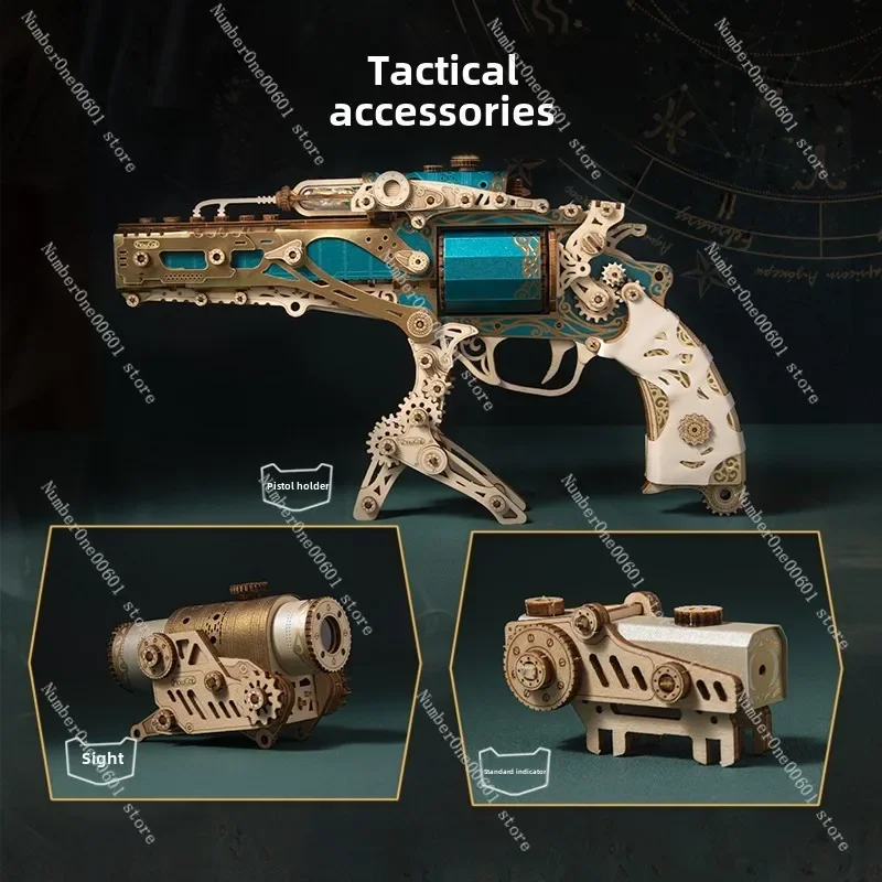 Dreamy Steam Revolver As A Fashionable Toy for Male Friends