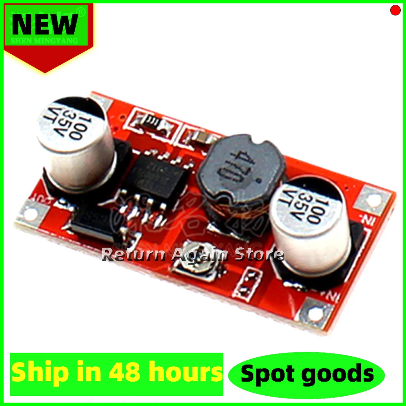 XL6007 3V 5V 9V 12V 24V Conversion, Adjustable Output DC-DC Boost Module