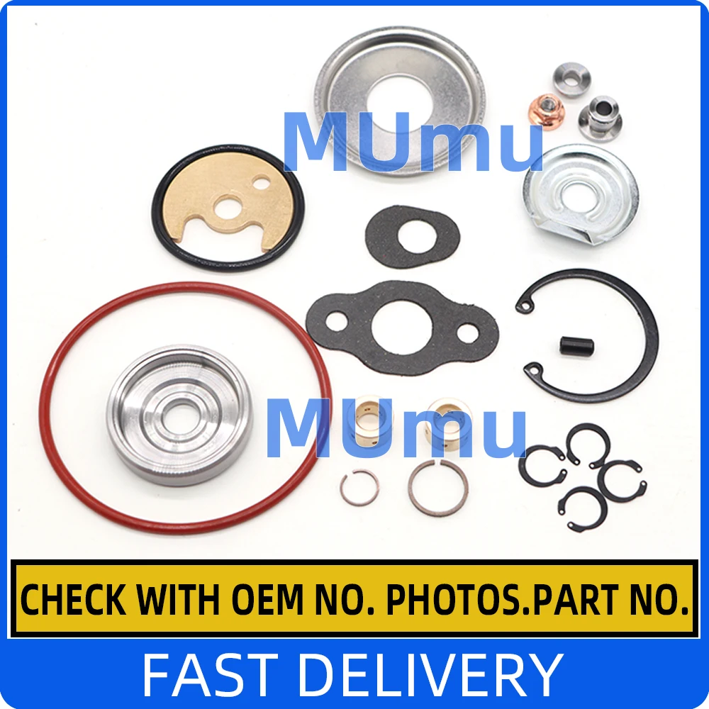 

Ремонтные комплекты деталей турбокомпрессора TD04 для двигателя Mitsubishi Pajero Shogun Galant 2.5TD 4D56 49377-06213 49177-01510 MD106720