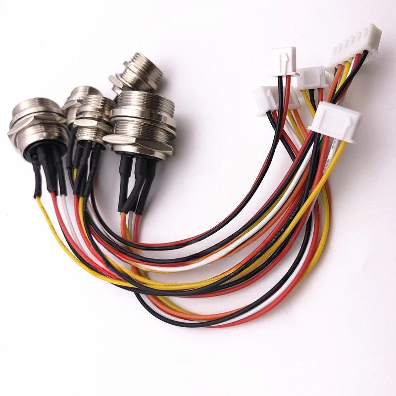 GX12 GX16 GX20 Aviation Plug To XH2.54 Terminal Wire 2 3 4 5 6 Pin M12 Male Head Adapter Cable Connector Extension Line 15/30cm