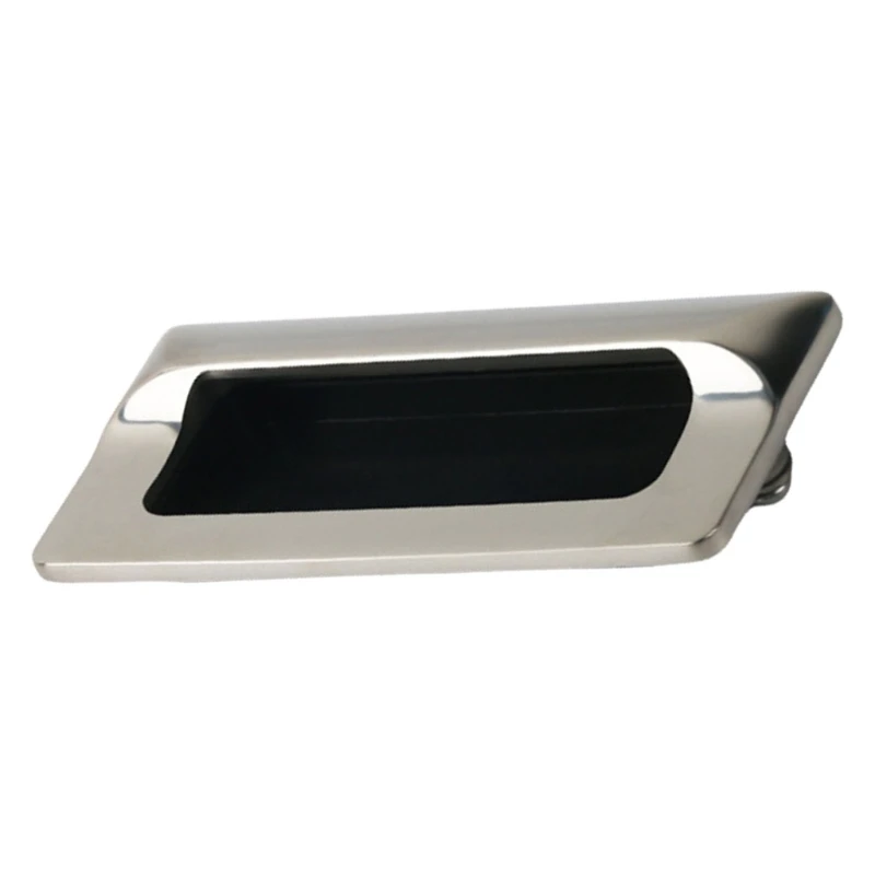 Refined Steel Flush Mount Handles Recessed Handles for Elegant Furniture Designs Dropship