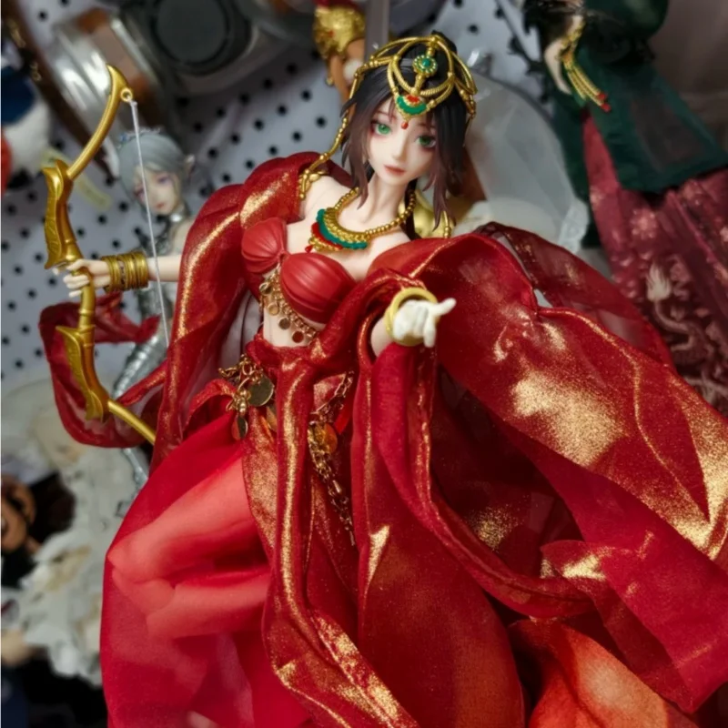 Sparkey Studio Ghost Blade Bjd Action Figure Collectible Chinese Style Movable Doll Desktop Decoration For Adult Hobby Display
