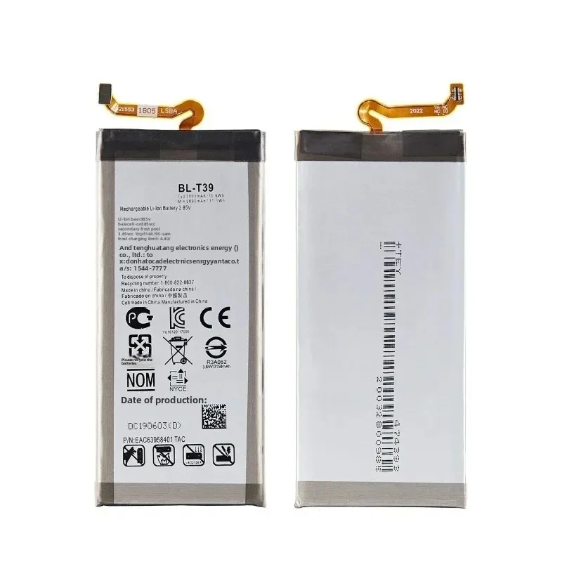 In Stock New BL-T39 3000mAh 3.85V Mobile Phone Battery for LG G7 G7+ G7 ThinQ LM G710 ThinQ G710 Q7+ LMQ610 view 4