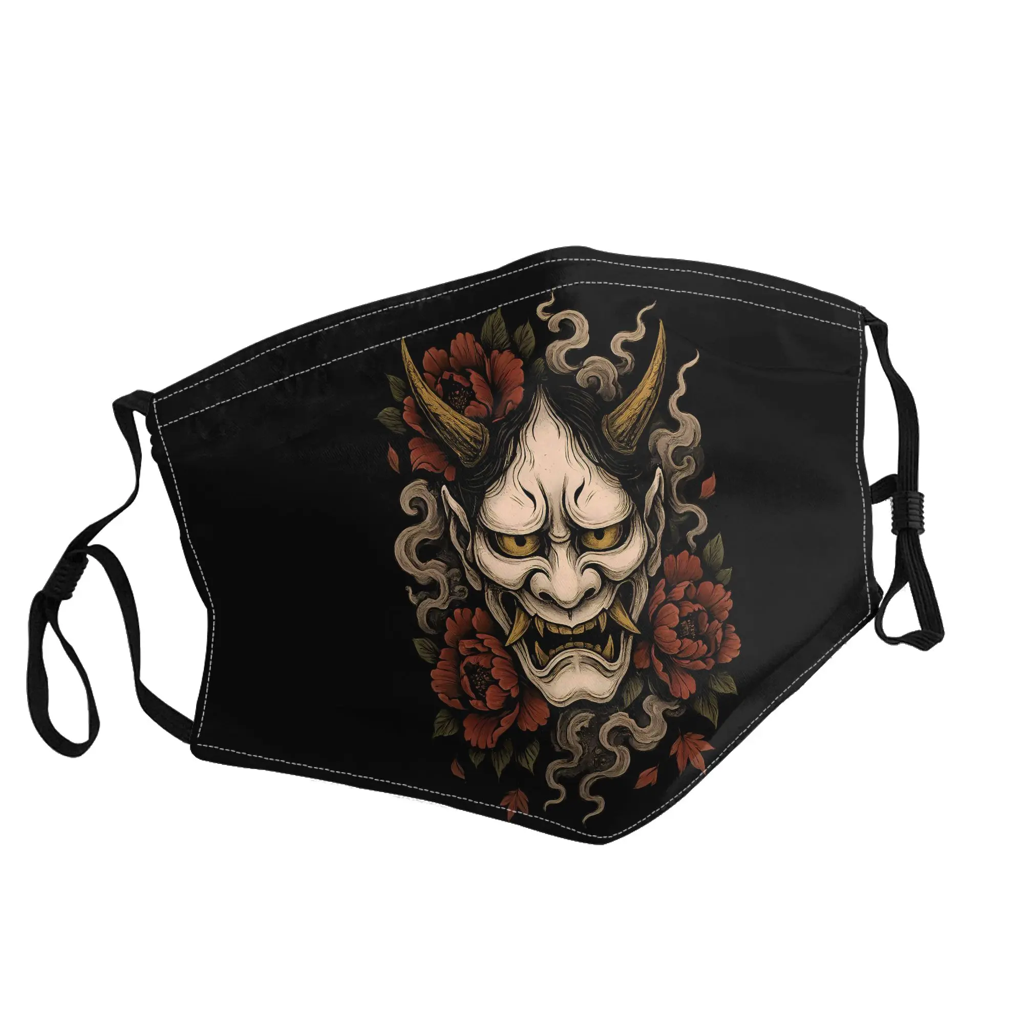 

Японская маска Они унисекс для активного отдыха с модным принтом