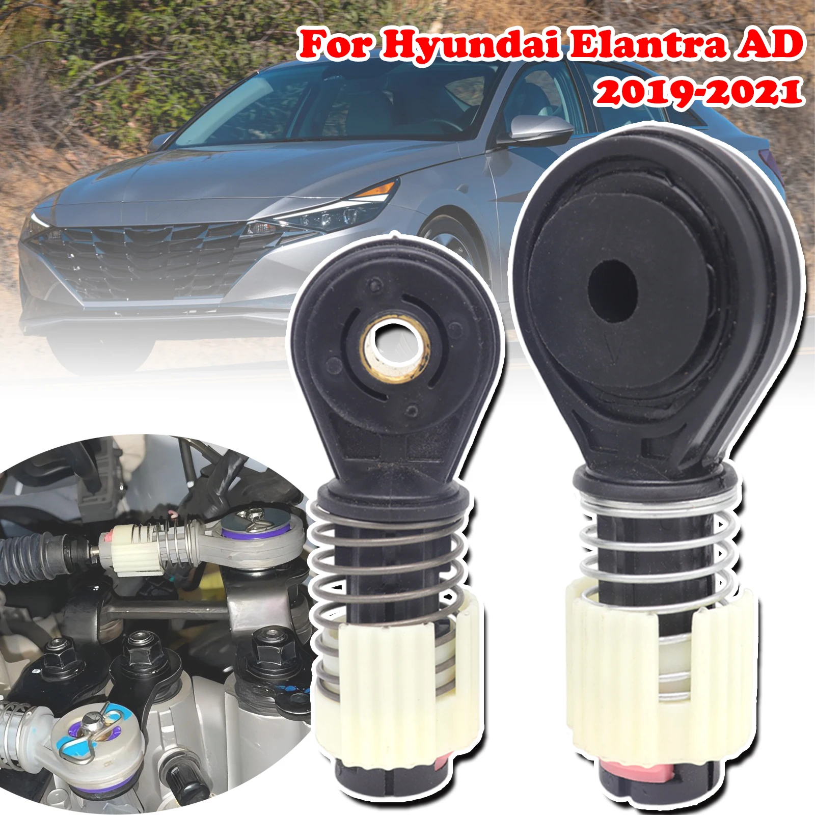 

For Hyundai Elantra AD Gear Shift Cable Linkage Control Collet Shifter Lever Selector End Rod Connect 43794J3200 2019 2000 2021