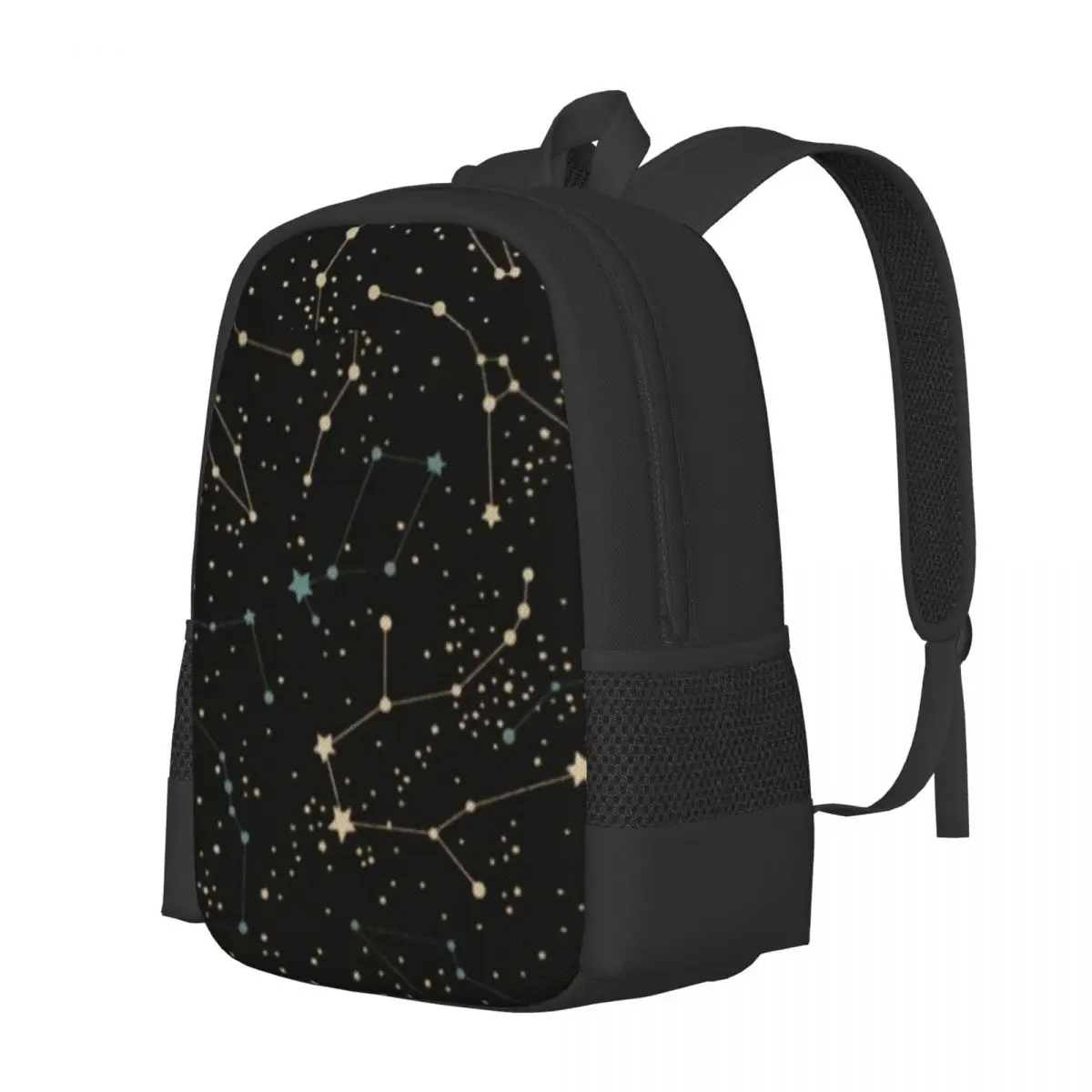 Constellation Star Clusters Galaxies Print Halloween Student Backpack School Bag Hiking Travel Daypack for Bookbag Shoulder Bags