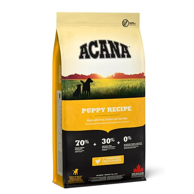 Acana Puppy Recipe 11.4 Kg - Alimento completo para cachorros de razas pequeñas y medianas