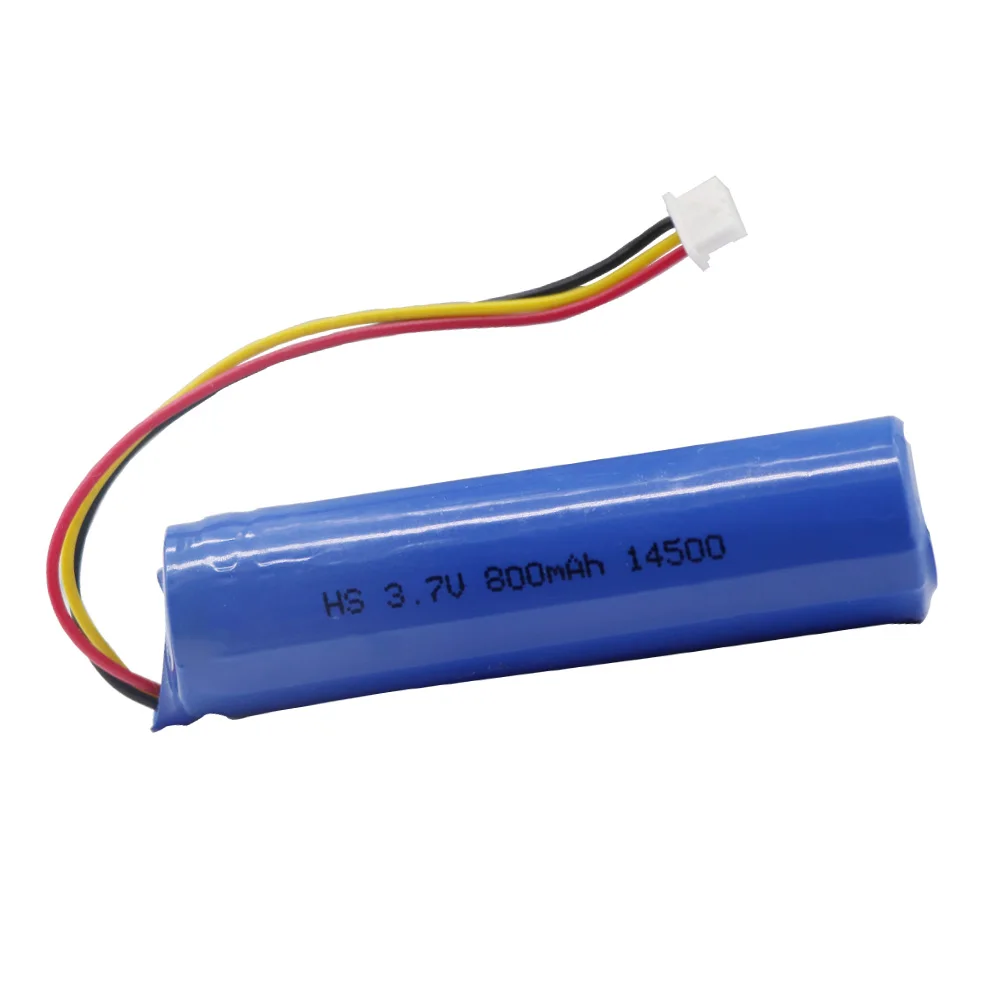 3.7V 800mah 14500 bateria litowa do zdalnie sterowanych zabawek samochody łodzie helikopter akcesoria do pistoletów 3.7 V bateria litowo-jonowa hurtowo