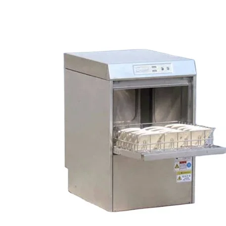 Commercial Industrial Electric and Gas Powered Countertop Dishwasher Machine Stainless Steel for Restaurants and Hotels