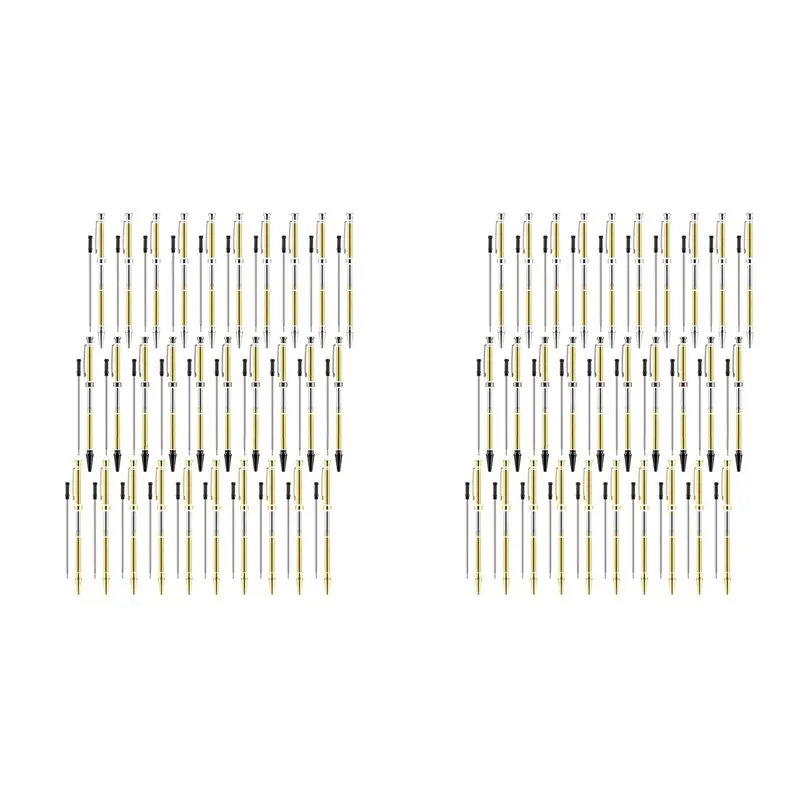 CHCH 60 Pcs Slimline Pen Kit Wood Turning Twist Pen Kit With Refill Lathe Turning Supplies For DIY Making A