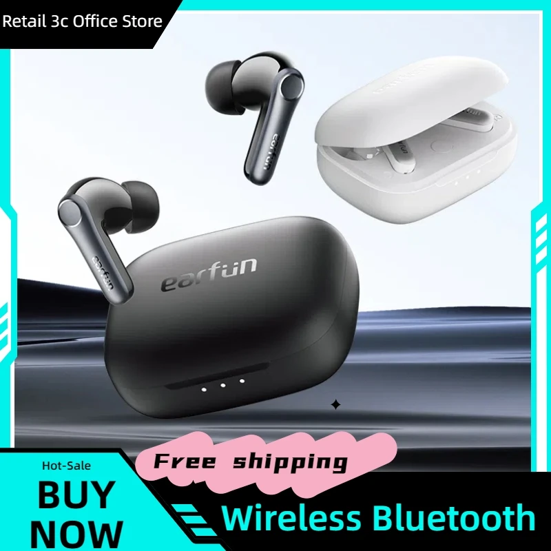 

Беспроводные наушники EarFun Air Pro 4, активное шумоподавление, HI-FI, Bluetooth 5,4, наушники для киберспорта, IPX5, аксессуары для геймеров