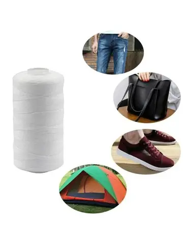 2Pcs Sewing Thread Sewing Thread Polyester Thread Set Sewing Threads Sewing Spools Polyester DIY Sewing For Hand Machines 500M