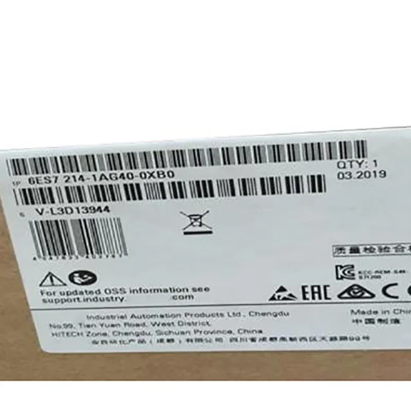 

Brand new 6ES7214-1AG40-0XB0 6ES7214-1AF40-0XB0