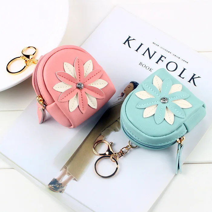 Korean Ins New Mini Coin Purse Cute Girls Portable Card Holder All In One Simple Daily Universal Small Wallet Accessory