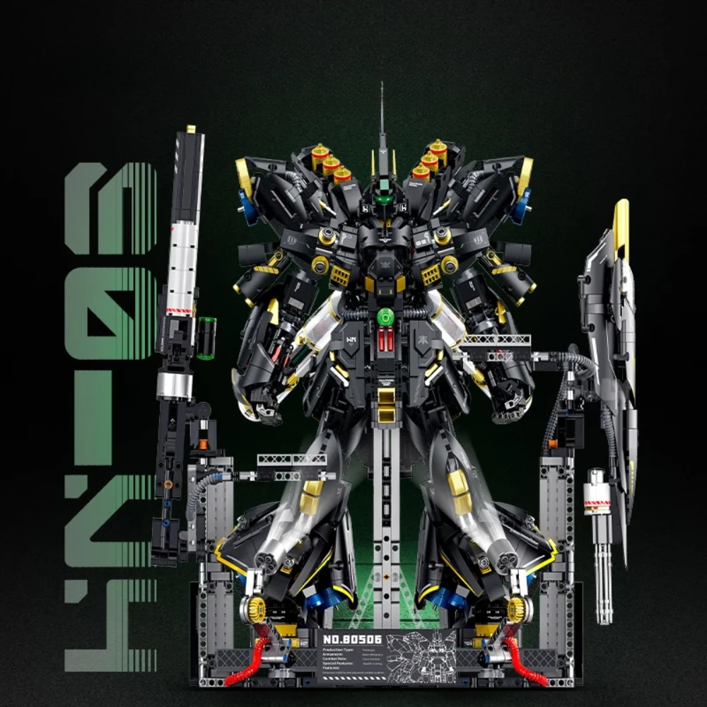 التقنية MOC Mecha روبوت قوالب بناء نموذج إبداعي مجموعة لتقوم بها بنفسك لعبة سطح المكتب للأطفال أعياد الميلاد هدايا عيد الميلاد #3