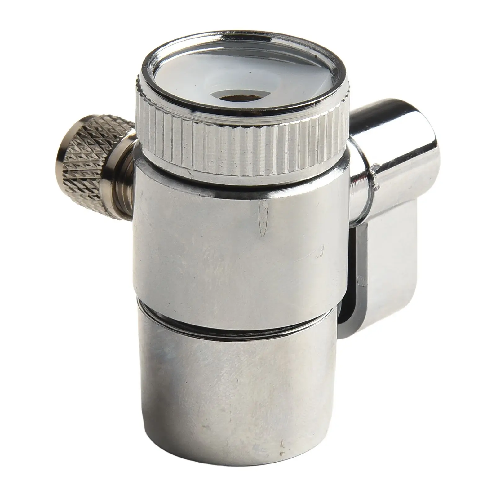 Above Counter Water Filter Faucet Diverter Brass Sink Faucet Diverter Valve Water Filter Silver Above Counter Water Filter