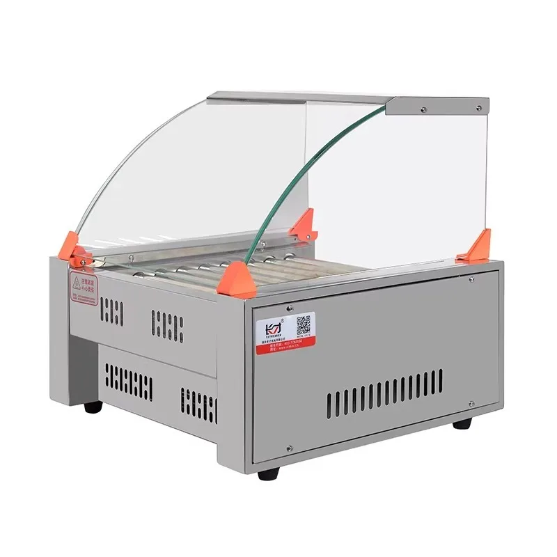 HD-11 Barbecue Hot Dog Roaster Machine Roller Grill Hot Dog