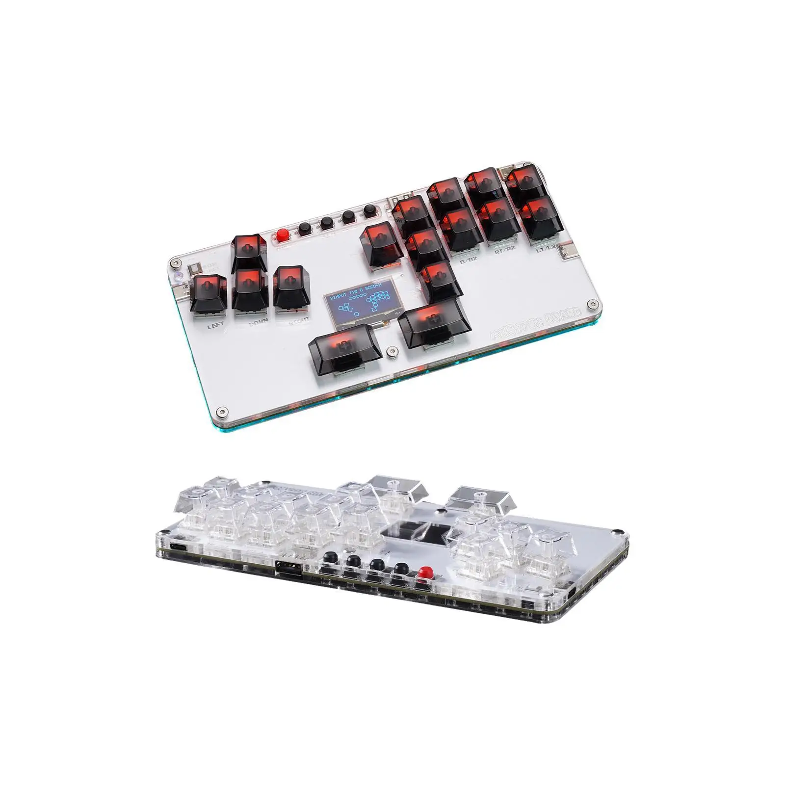 

Клавиатура с переключателем игры Fighting Game Keyboard Socd Arcade Stick для игрового устройства