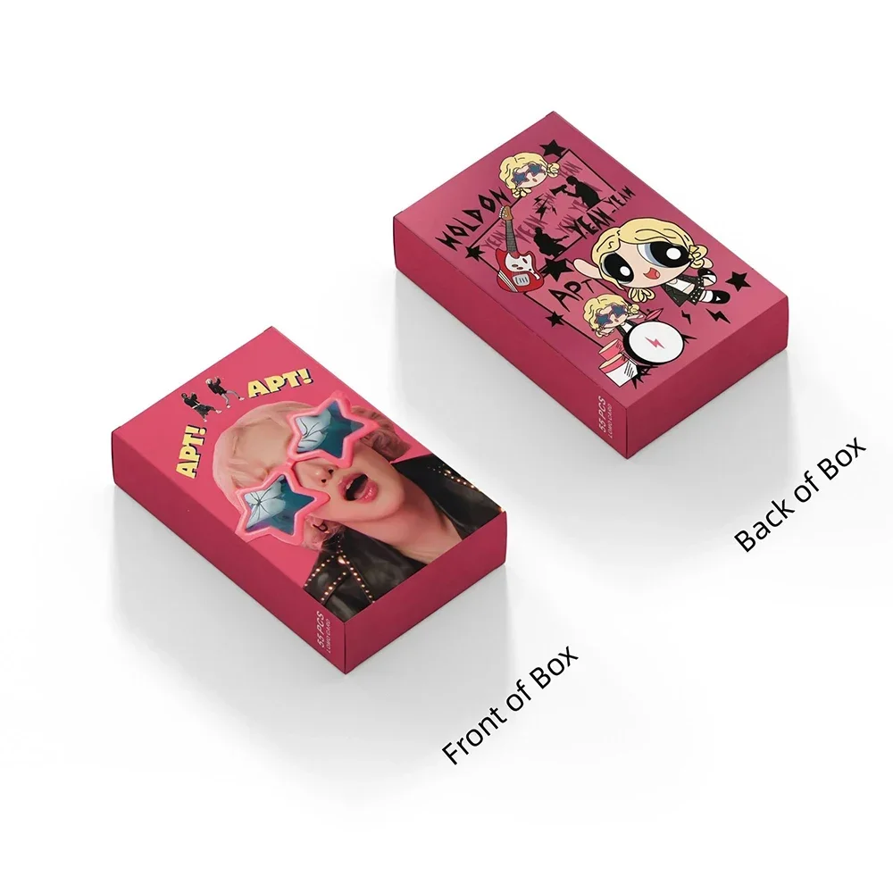 Kpop 55Pcs/Box APT Solo Photocards Lomo Cards Photo Card for Fans Collection