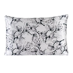 Both Sides 100% Mulberry Silk Pillowcase With Zipper 16MM Printed Colors Pillow Case Customizable Home